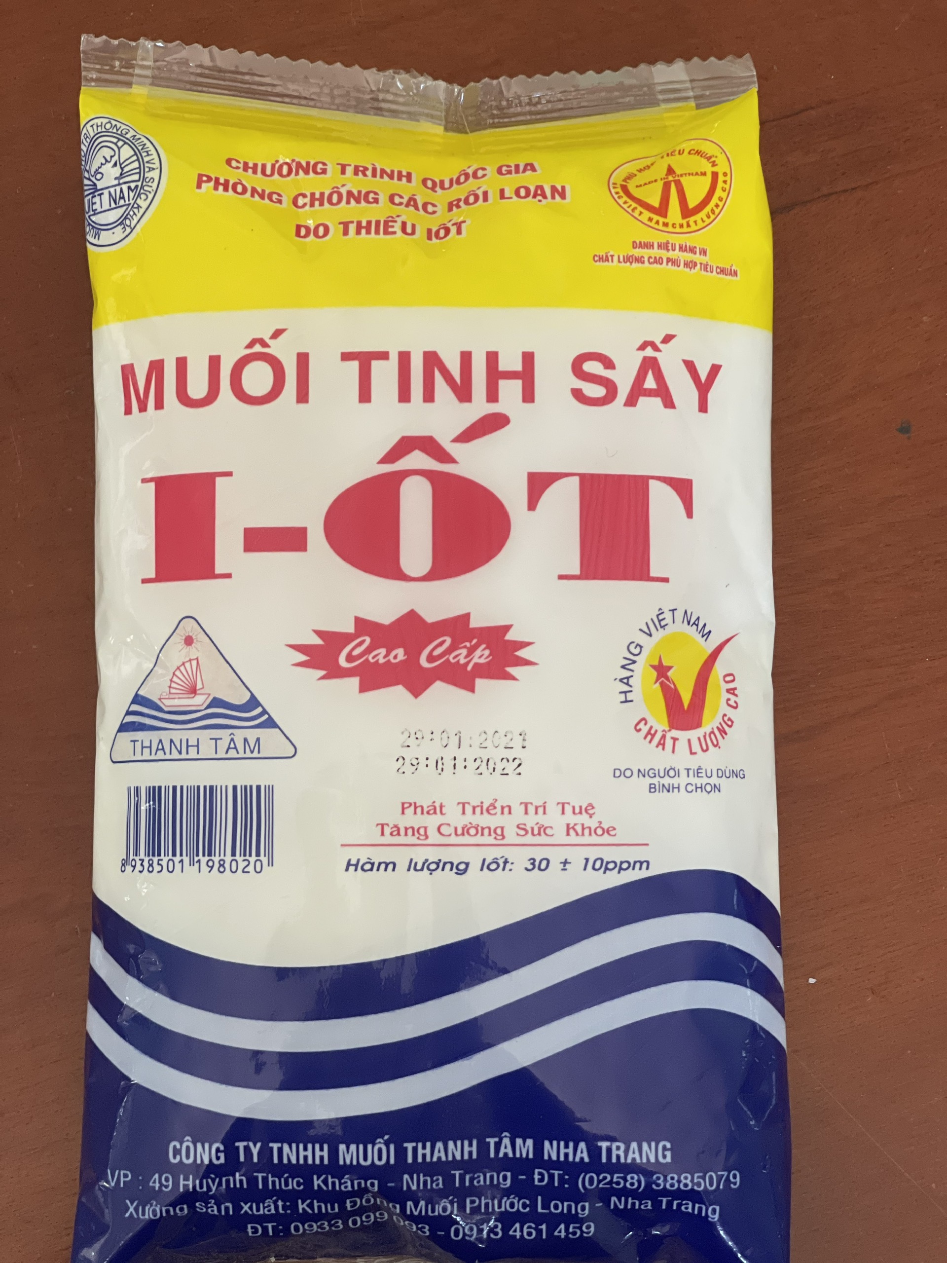 Muối I-ỐT - Muối Thanh Tâm Nha Trang - Công Ty TNHH Muối Thanh Tâm Nha Trang